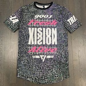 H&M DIVIDED Mesh Jersey Fresh Vision Alive Tunic
